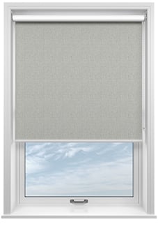 Nairn (Blackout), Angora Grey - Roller Blind